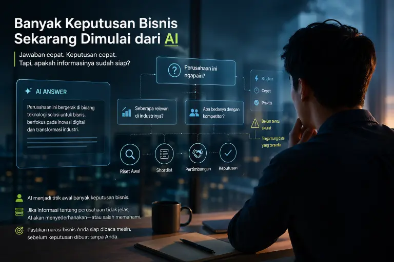 Banyak Keputusan Bisnis Sekarang Dimulai dari AI